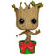 Funko POP Marvel: GOTG - Holiday Dancing Groot Action Figure