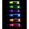 Glominex H60, 6 Pcs, 1 Oz, Assorted Glow in The Dark Paint Tubes, Glow Paint, Glow-in-The-Dark Party Supplies, Glowing Paint, Glow in The Dark Body Paint, Light Up Body Paint