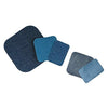 SINGER 00079 Denim Iron-On Repair Kit, Assorted Sizes, Iron on Patches for Jeans