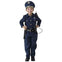 Dress Up America Deluxe Police Dress Up Costume Set - Includes Shirt, Pants, Hat, Belt, Whistle, Gun Holster and Walkie Talkie (Small)