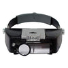SE Illuminated Dual Lens Flip-In Head Magnifier