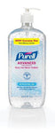 PURELL Advanced Hand Sanitizer Gel, Refreshing Fragrance, 1 Liter Economy Sized Sanitizer Table Top Pump Bottle - 3080-04-CMR