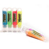 Glominex H60, 6 Pcs, 1 Oz, Assorted Glow in The Dark Paint Tubes, Glow Paint, Glow-in-The-Dark Party Supplies, Glowing Paint, Glow in The Dark Body Paint, Light Up Body Paint