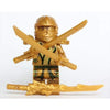 LEGO Ninjago - The GOLD Ninja with 3 Weapons
