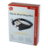SE Illuminated Dual Lens Flip-In Head Magnifier