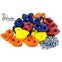 20 Deluxe Extra Large Assorted Rock Climbing Holds with Installation Hardware for up to 1
