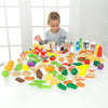 KidKraft Tasty Treats Play Food Set (115 Pieces)
