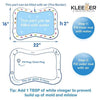 KLEEGER Inflatable Baby Water Mat: Fun Activity Play Center. for Children & Infants, Multicolor