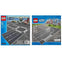 LEGO City 7280 and 7281 - Road Base Plates (4 Plates in total)