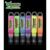 Glominex H60, 6 Pcs, 1 Oz, Assorted Glow in The Dark Paint Tubes, Glow Paint, Glow-in-The-Dark Party Supplies, Glowing Paint, Glow in The Dark Body Paint, Light Up Body Paint