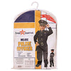 Dress Up America Deluxe Police Dress Up Costume Set - Includes Shirt, Pants, Hat, Belt, Whistle, Gun Holster and Walkie Talkie (T4)