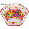 Click N' Play Pack of 200 Phthalate Free BPA Free Crush Proof Plastic Ball, Pit Balls - 6 Bright Colors in Reusable and Durable Storage Mesh Bag with Zipper