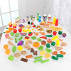 KidKraft Tasty Treats Play Food Set (115 Pieces)