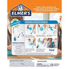 Elmer's Slime Starter Kit, Clear School Glue Clear + Blue Glitter, 4 Count