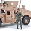 Sunny Days Entertainment Elite Force 1:18 Scale Military M1114 Up-Armored Humvee Vehicle with 14-Point Articulatoin Action Figure, Rotating Gun Turret and Machine Gun Play Set