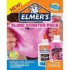 Elmer's Slime Starter Kit, Clear School Glue and Pink Glitter Glue, 4 Count