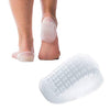 Tuli's Heavy Duty Gel Heel Cup, TuliGEL Shock Absorption Cushion Insert for Plantar Fasciitis, Sever's Disease and Heel Pain Relief, Large
