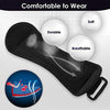 IPOW 2 Pack Knee Pain Relief & Patella Stabilizer Knee Strap Brace Support for Hiking, Soccer, Basketball, Running, Jumpers Knee, Tennis, Tendonitis, Volleyball & Squats, Black