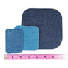 SINGER 00079 Denim Iron-On Repair Kit, Assorted Sizes, Iron on Patches for Jeans