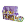 Melissa & Doug Pretty Purple Dollhouse 3-D Puzzle (16 x 10.75 x 10.75 inches, 100+ pcs)