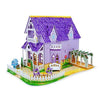 Melissa & Doug Pretty Purple Dollhouse 3-D Puzzle (16 x 10.75 x 10.75 inches, 100+ pcs)