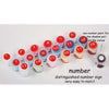 Colour Talk DIY Oil Painting Numbers Kit, Romantic Love Autumn