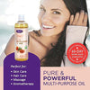 Life-Flo Pure Safflower Oil | Certified Organic, Cold Pressed, Food Grade & Hexane Free | For Skin & Hair, Aromatherapy, Massage Therapy | 16 fl. Oz