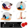 sFera Deep Tissue Massage Balls Set of 4 for Trigger Point Therapy, Myofascial Release | Includes: Small and Large Firm Foam Roller Balls, 2 Spiky Balls, Mesh Bag, Manual