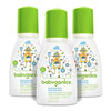 Babyganics Foaming Dish and Bottle Soap, Fragrance Free, On-The-Go 100ml, 3.38 oz.  (Pack of 3), Packaging May Vary