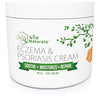 Wild Naturals Eczema Psoriasis Cream - for Dry, Irritated Skin, Itch Relief, Dermatitis, Rosacea, and Shingles. Natural 15-in-1 Formula Promotes Healing and Calms Redness, Rash and Itching Fast