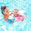 StillCool Baby Swimming Float, Inflatable Swimming Ring with Float Seat for 6 Months-6 Years Children (Pink)