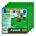 Brickyard Building Blocks 4 Green Baseplates, Improved Design 10 x 10 Inches Large Thick Base Plates for Building Bricks, for Activity Table or Displaying Compatible Construction Toys (4-Pack, Green)