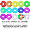 UltraPoi Helix Poi Set LED Poi for Raves and Concerts LED Glow Sick